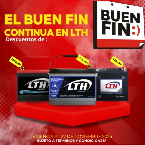 Baterías LTH - Promoción